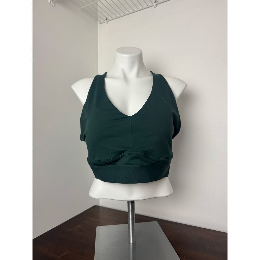 Fabletics Sports Bra Medium Impact Green 2X NWOT